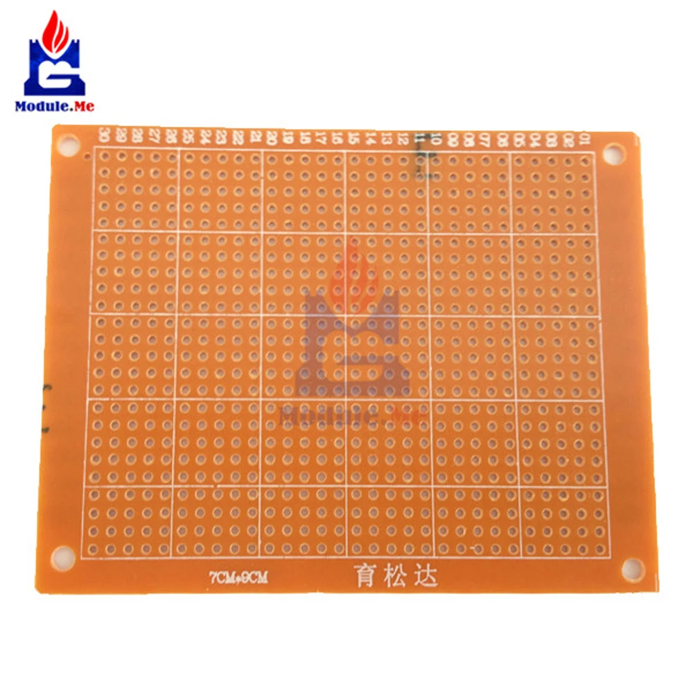 2pcs 7x9 7*9cm Single Side Prototype PCB Breadboard Universal Board Experimental Bakelite Copper Plate Circuirt Board DIY
2pcs 7x9 7*9cm Single Side Prototype PCB Breadboard Universal Board Experimental Bakelite Copper Plate Circuirt Board DIY