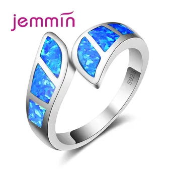 High Quality Blue Fire Open Ring For Party Accessory Brand Geometric Shape Engagement Sterling Silver Rings For Woman
High Quality Blue Fire Open Ring For Party Accessory Brand Geometric Shape Engagement Sterling Silver Rings For Woman