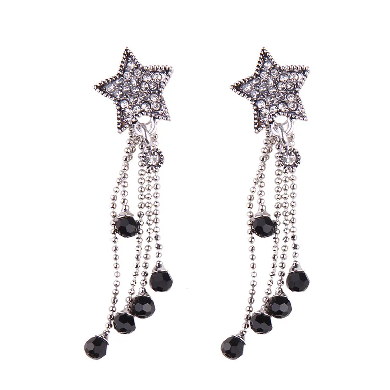popular style earring new exaggeration ornament multi tassel earring alloy earring
popular style earring new exaggeration ornament multi tassel earring alloy earring