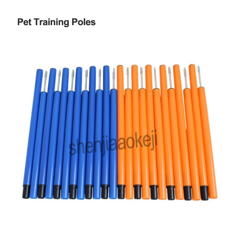 Portable Pet Training Poles Outdoor Dog Sports Equipment Dogs Activity Agility Weave Slalom 12 Pole/Set with Carrying Case
Portable Pet Training Poles Outdoor Dog Sports Equipment Dogs Activity Agility Weave Slalom 12 Pole/Set with Carrying Case