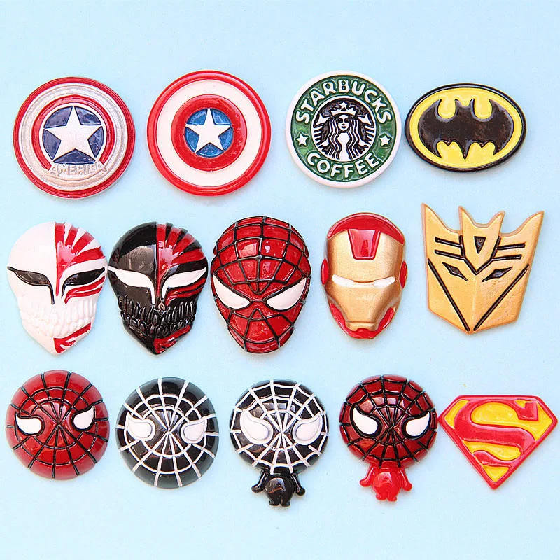 6Pcs Hero Logo Patch Polymer Slime Charms Lizun Modeling Clay DIY Accesorios Plasticine Toy For Children Slime Supplies Filler
6Pcs Hero Logo Patch Polymer Slime Charms Lizun Modeling Clay DIY Accesorios Plasticine Toy For Children Slime Supplies Filler