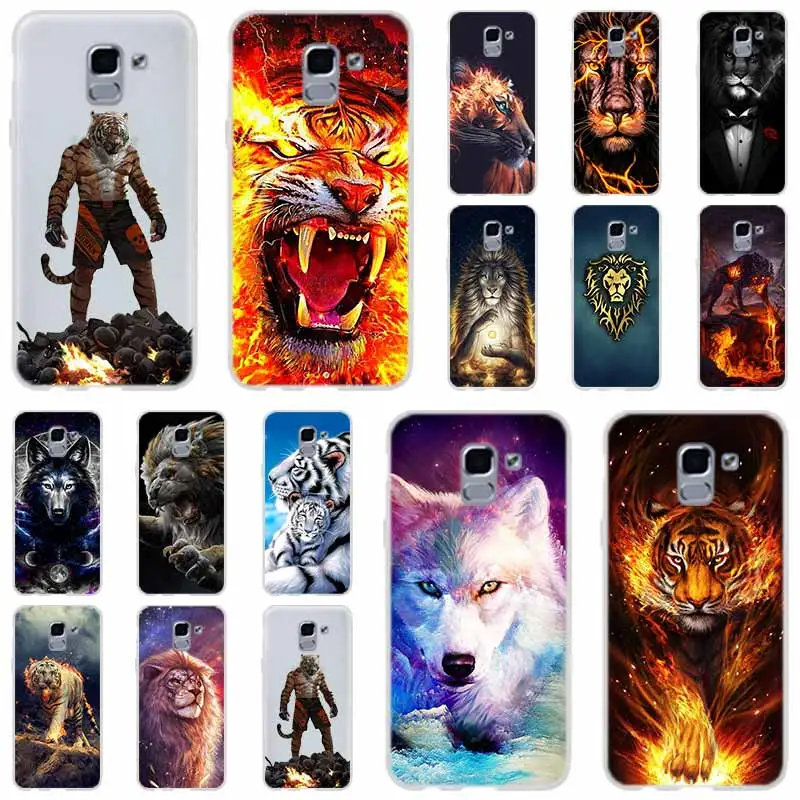 Classic lion tiger Wolf For Phone Case Samsung Galaxy j6 J8 J7 J5 J3 J4 Plus 2018 2017 2016 J610 Prime Soft Silicone Coque
Classic lion tiger Wolf For Phone Case Samsung Galaxy j6 J8 J7 J5 J3 J4 Plus 2018 2017 2016 J610 Prime Soft Silicone Coque