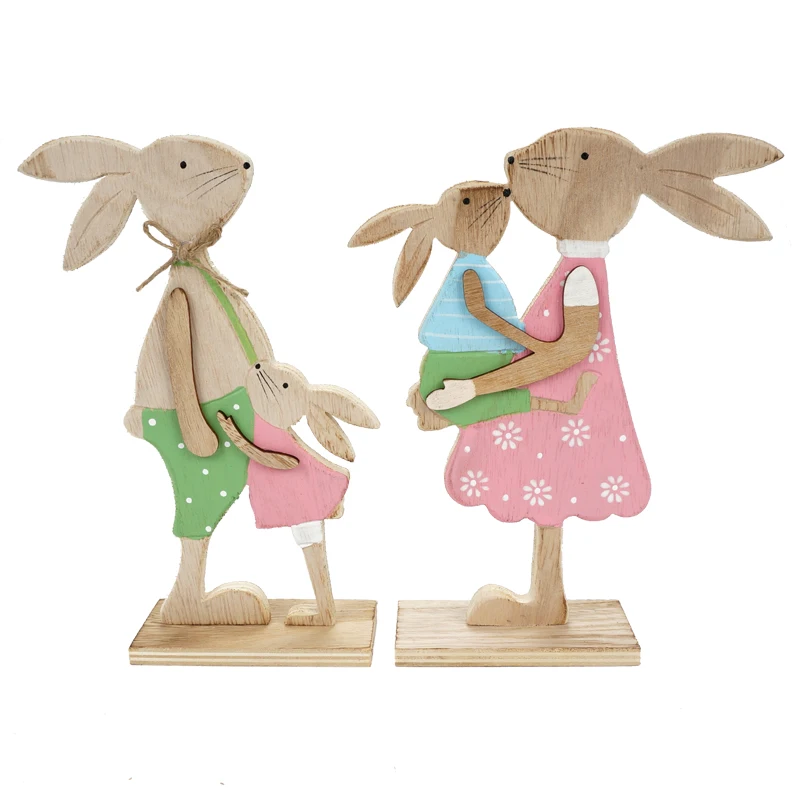 Easter Decoration 1 Pair of Easter Rabbits Dad and Mom Standing UOBYCR Easter Gift Toy Beautiful Bunny Crafts Holiday Decoration
Easter Decoration 1 Pair of Easter Rabbits Dad and Mom Standing UOBYCR Easter Gift Toy Beautiful Bunny Crafts Holiday Decoration