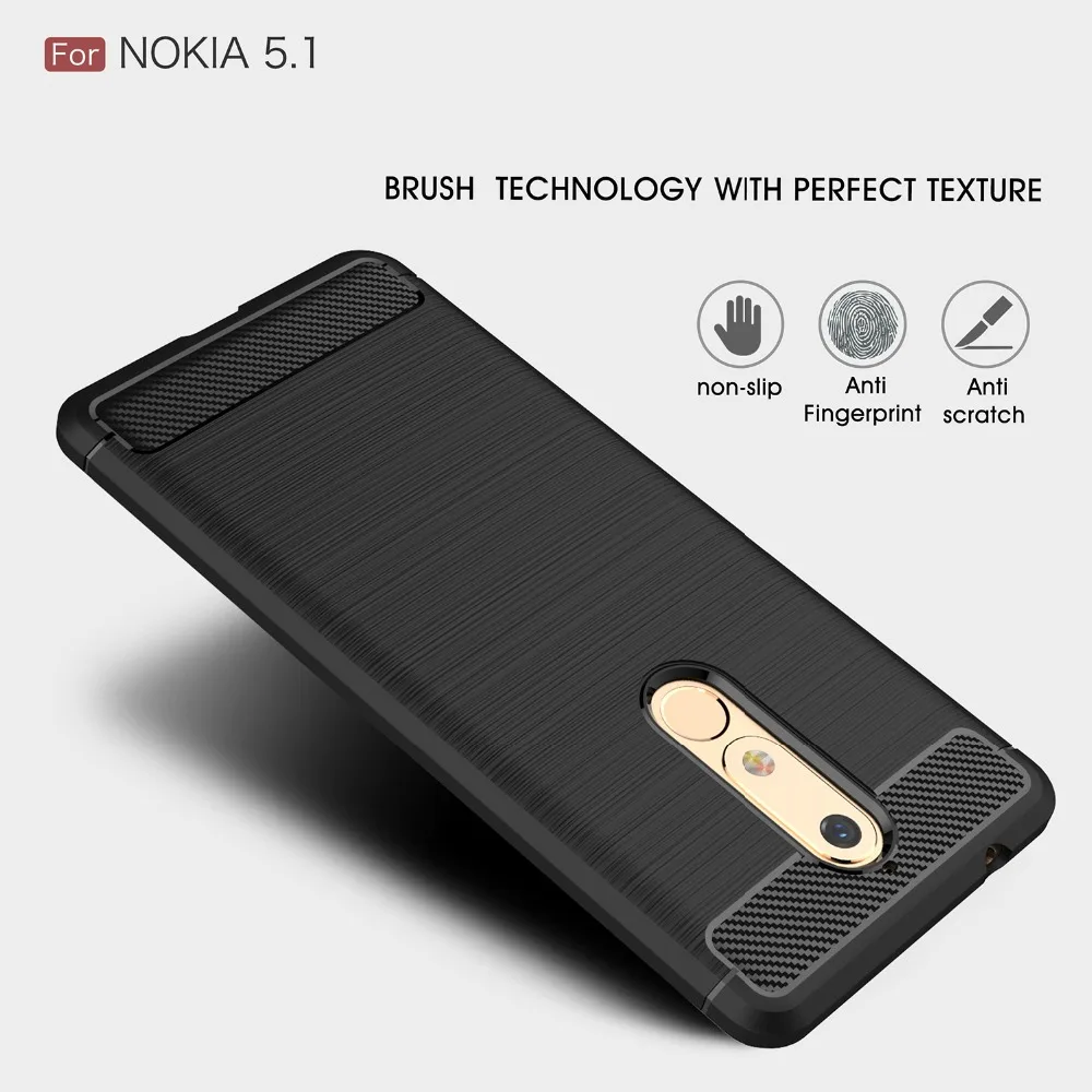 Защитный чехол для Nokia 5 1 2018 TA-1061 TA-1053 TA-1024 противоударный задней панели телефона |