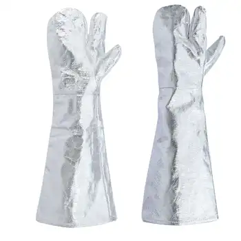Temperature Working Thermal Radiation Glove Fires Protection 1000 Centigrade Heat Insulation Work Gloves Aluminum Foil Fabric
Temperature Working Thermal Radiation Glove Fires Protection 1000 Centigrade Heat Insulation Work Gloves Aluminum Foil Fabric