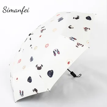 Simanfei Umbrellas 2019 Design Hand Painting Cartoon Dog UV-Protective Windproof Ultralight Parasol Sun Shade Rain Umbrellas 
Simanfei Umbrellas 2019 Design Hand Painting Cartoon Dog UV-Protective Windproof Ultralight Parasol Sun Shade Rain Umbrellas