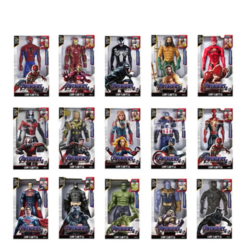 Avengers: Endgame Superhero Captain America Iron Man Captain Marvel Acousto-Optic Version PVC Action Figure Toy BOX 30CM Z1646
Avengers: Endgame Superhero Captain America Iron Man Captain Marvel Acousto-Optic Version PVC Action Figure Toy BOX 30CM Z1646