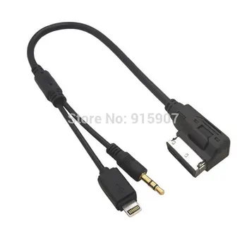 10pcs/lot CY Media In AMI MDI to Stereo 3.5mm Audio Aux Adapter Cable for Car VW AUDI 2014 A4 A6 Q5 Q7
10pcs/lot CY Media In AMI MDI to Stereo 3.5mm Audio Aux Adapter Cable for Car VW AUDI 2014 A4 A6 Q5 Q7