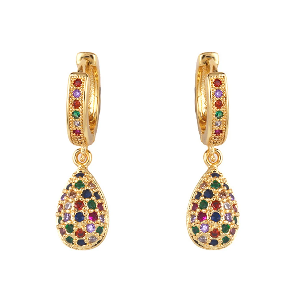A Pair of Zircon Earrings Exquisite Fashion Stylish Simple Ear Dangle Ear Studs Earrings for Girls Women Ladies
A Pair of Zircon Earrings Exquisite Fashion Stylish Simple Ear Dangle Ear Studs Earrings for Girls Women Ladies