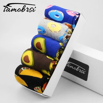 Plant Pizza Avocado Doughnut Funny Socks Women Men Cute Cotton Casual Soft Fruit Socks Sokken Short Unisex Thermal Socks Meias
Plant Pizza Avocado Doughnut Funny Socks Women Men Cute Cotton Casual Soft Fruit Socks Sokken Short Unisex Thermal Socks Meias