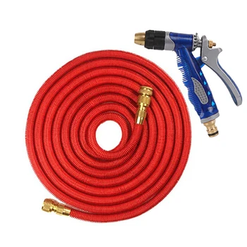 25FT-100FT Garden Hose Copper Joint Expandable Magic Watering Hoses With Spray Gun Car Flexible Outside Garden Watering Kit Set
25FT-100FT Garden Hose Copper Joint Expandable Magic Watering Hoses With Spray Gun Car Flexible Outside Garden Watering Kit Set