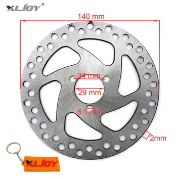 XLJOY 140mm 29mm Gas Electric Scooter Brake Disc Rotor For 47cc 49cc 2 stroke Pocket Bike Mini Dirt Kids ATV Quad
XLJOY 140mm 29mm Gas Electric Scooter Brake Disc Rotor For 47cc 49cc 2 stroke Pocket Bike Mini Dirt Kids ATV Quad