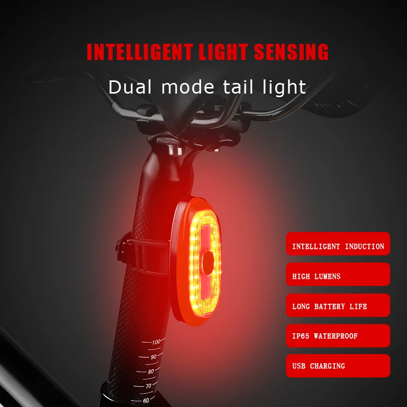 New bicycle Intelligent light sensing brake taillight Road MTB Long battery life USB chargin ENFITNIX xlite100 taillights
New bicycle Intelligent light sensing brake taillight Road MTB Long battery life USB chargin ENFITNIX xlite100 taillights