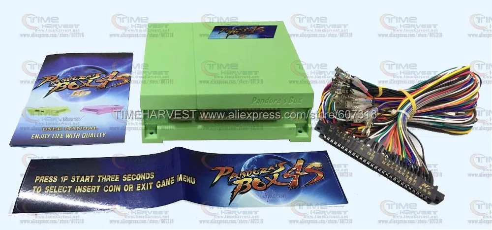 New Arrival Pandora Box 4S plus upgraded version with Jamma harness for Coin operation LCD monitor arcade cabinet Game machine
New Arrival Pandora Box 4S plus upgraded version with Jamma harness for Coin operation LCD monitor arcade cabinet Game machine