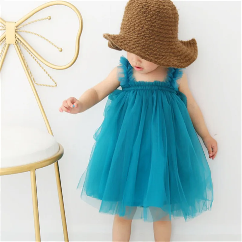Brand Baby Girls Dresses Summer 2019 Mesh Sleeveless Kids Dresses For Girls Vintage Toddler Girl Party Clothing 0-4 Years
Brand Baby Girls Dresses Summer 2019 Mesh Sleeveless Kids Dresses For Girls Vintage Toddler Girl Party Clothing 0-4 Years