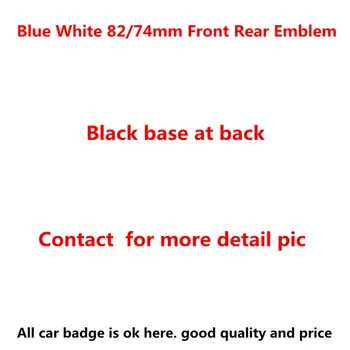 40pcs New Car Styling Good Quality ABS 82mm 74mm Blue White Front Bonnet Hood Rear Boot Badge Emblem Sticker
40pcs New Car Styling Good Quality ABS 82mm 74mm Blue White Front Bonnet Hood Rear Boot Badge Emblem Sticker