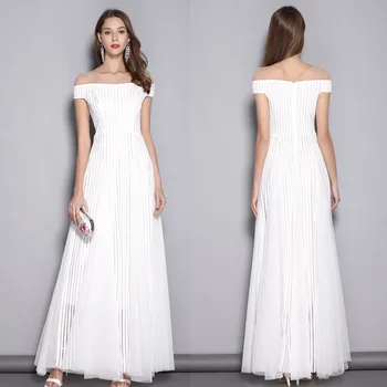 Real Photo Elegant A Line Formal Evening Dresses Vestido De Festa Longo White Off Shoulder Prom Party Gown Robe Soiree Sexy
Real Photo Elegant A Line Formal Evening Dresses Vestido De Festa Longo White Off Shoulder Prom Party Gown Robe Soiree Sexy