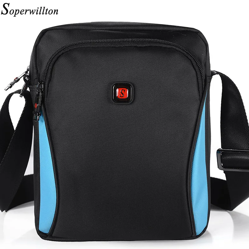 Soperwillton Men Bag Shoulder Bags Messenger Bag High-grade Oxford Black Male Bag Brand Design Panelled Bolsa Masculina #1062
Soperwillton Men Bag Shoulder Bags Messenger Bag High-grade Oxford Black Male Bag Brand Design Panelled Bolsa Masculina #1062