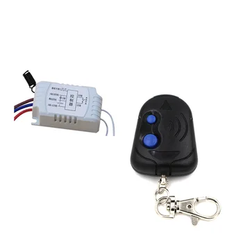 AC220V 1CH RF Wireless Remote Control Switch Simple Operation with Manual Button 1* Receiver+1*Transmitter Smart Home 315/433mhz
AC220V 1CH RF Wireless Remote Control Switch Simple Operation with Manual Button 1* Receiver+1*Transmitter Smart Home 315/433mhz