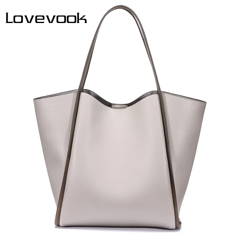 

LOVEVOOK women big shoulder tote bags female purses and handbags shopping bags for women 2019 school soft luxury designer