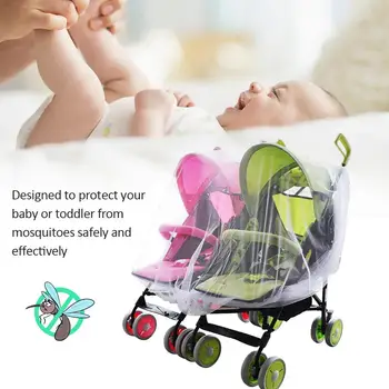Twin Baby Stroller Mosquito Net Crib Cradle Breathable Mosquito Net For Baby Stroller Accessories Supplies
Twin Baby Stroller Mosquito Net Crib Cradle Breathable Mosquito Net For Baby Stroller Accessories Supplies