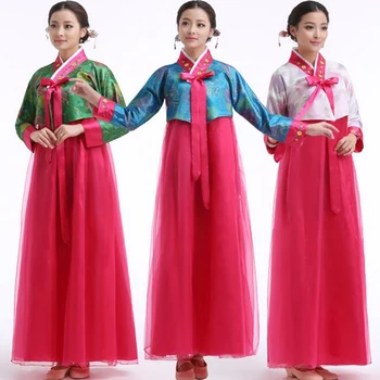 New Korean hanbok women traditional korean Stage costumes ladies hanbok korean dress Chinese Folk dance wear costumes Outfits
New Korean hanbok women traditional korean Stage costumes ladies hanbok korean dress Chinese Folk dance wear costumes Outfits
