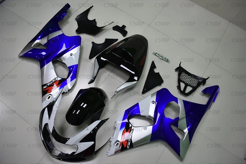 GSX R 600 750 1000 2000 - 2003 K12 комплекты корпусов R600 R750 R1000 01 00 синие белые черные обтекатели
