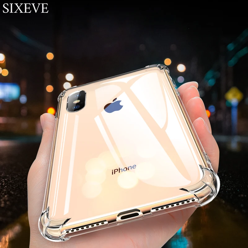 Shockproof Bumper Transparent Silicone Phone Case For iPhone 11 Pro XS Max X 10 XR 8 7 6 S 6S Plus 6Plus 7Plus 8Plus Back Cover
Shockproof Bumper Transparent Silicone Phone Case For iPhone 11 Pro XS Max X 10 XR 8 7 6 S 6S Plus 6Plus 7Plus 8Plus Back Cover