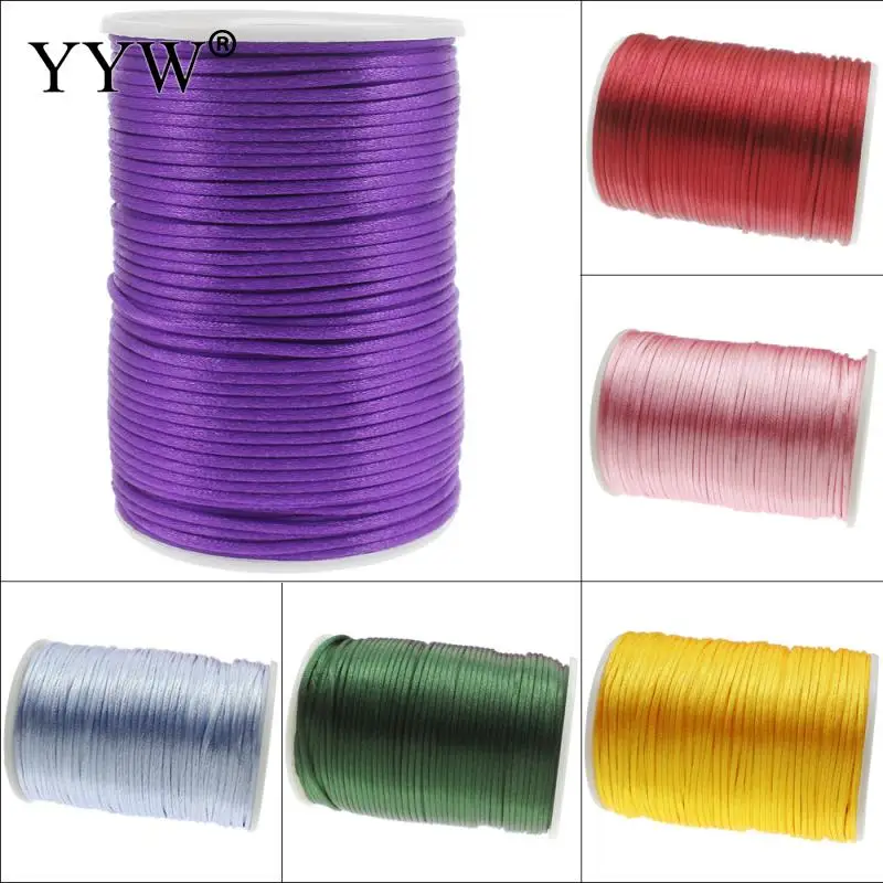 100m 2mm Nylon Cord Thread Chinese Knot Macrame Cord Plastic String Strap DIY Rope Beads Necklace European Bracelet Making
100m 2mm Nylon Cord Thread Chinese Knot Macrame Cord Plastic String Strap DIY Rope Beads Necklace European Bracelet Making