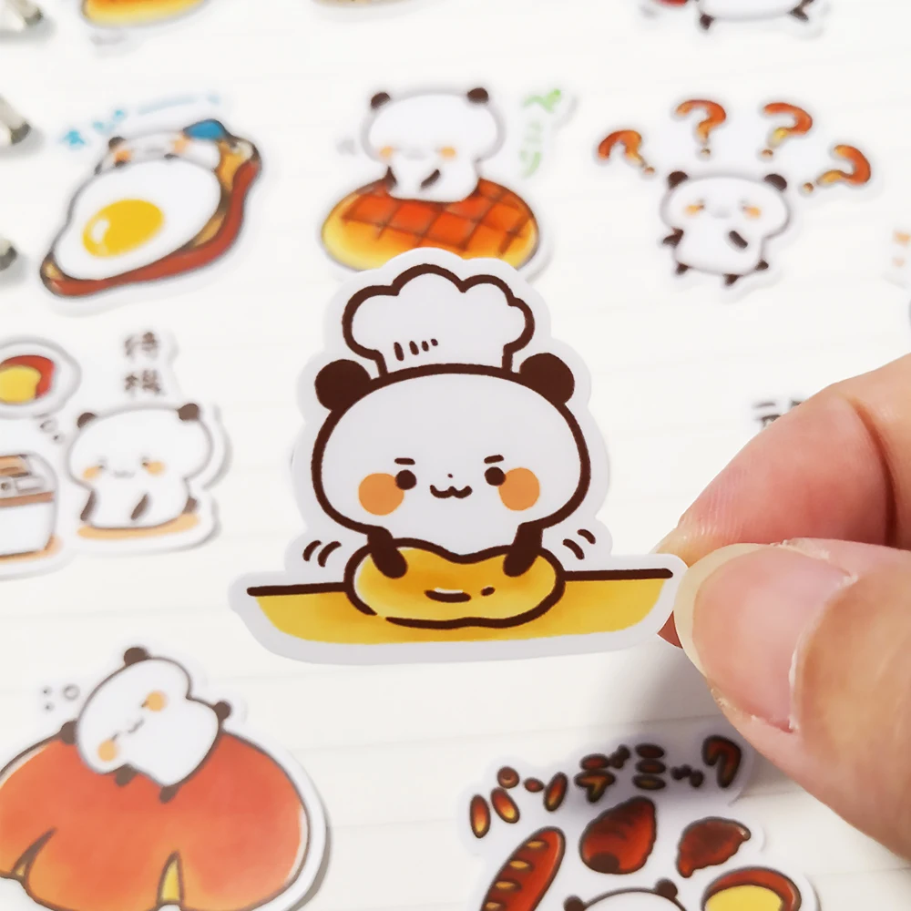 20/40pcs Cartoon Cute Chef Panda Diary Sticker Scrapbook Decoration PVC Stationery Sticker Random Not Repeat
20/40pcs Cartoon Cute Chef Panda Diary Sticker Scrapbook Decoration PVC Stationery Sticker Random Not Repeat