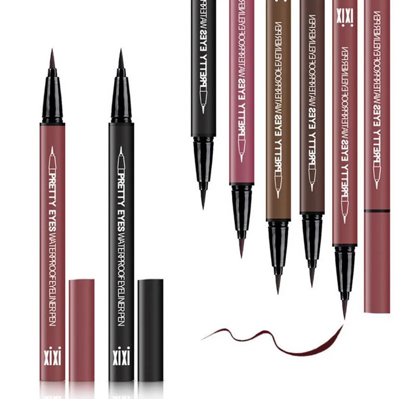 1 PC 5 Colors Cool Black Waterproof Eyeliner Liquid Pen Soft Hair Brush Head Makeup Not Easy To Dye Pen Eye Liner Cosmetics NEW
1 PC 5 Colors Cool Black Waterproof Eyeliner Liquid Pen Soft Hair Brush Head Makeup Not Easy To Dye Pen Eye Liner Cosmetics NEW