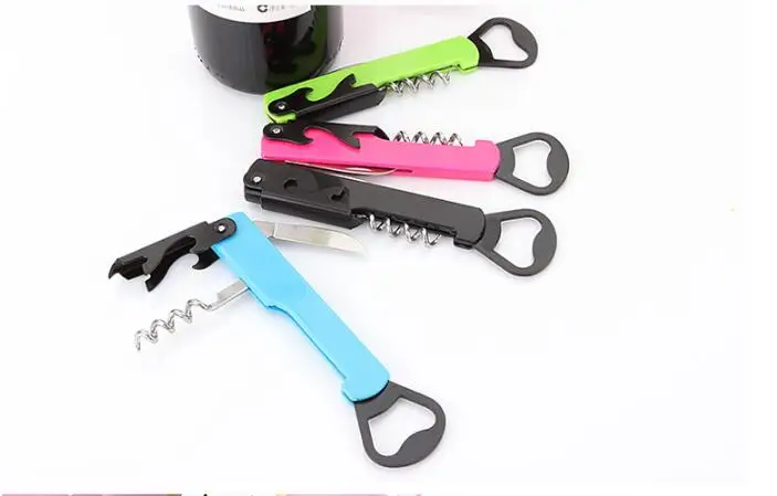1PC Stainless Wine Screw Corkscrew Opener Professional Waiter's Friend Bottle Beer Cap Kitchen Bar Tools KX 236 | Дом и сад