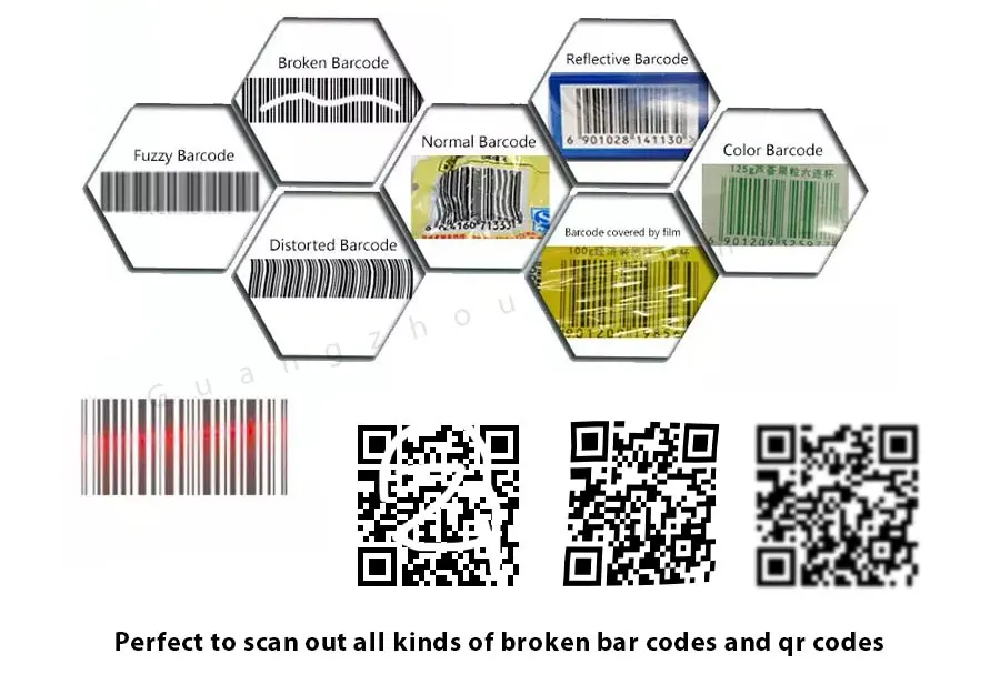 7" Rugged Android Tablet with 1D 2D Bar code Scanner Reader Handheld Industrial Computer PDA Scanner NFC RFID Tablet 8 SM-907(1)_03