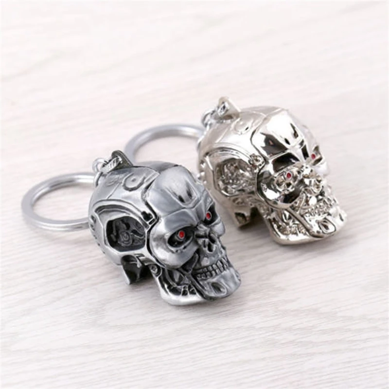 2 Color Car Keychain for Man Keyring Three-dimensional Punk Keyring Cool Skull Mask Key chains Accessories Cosplay
2 Color Car Keychain for Man Keyring Three-dimensional Punk Keyring Cool Skull Mask Key chains Accessories Cosplay