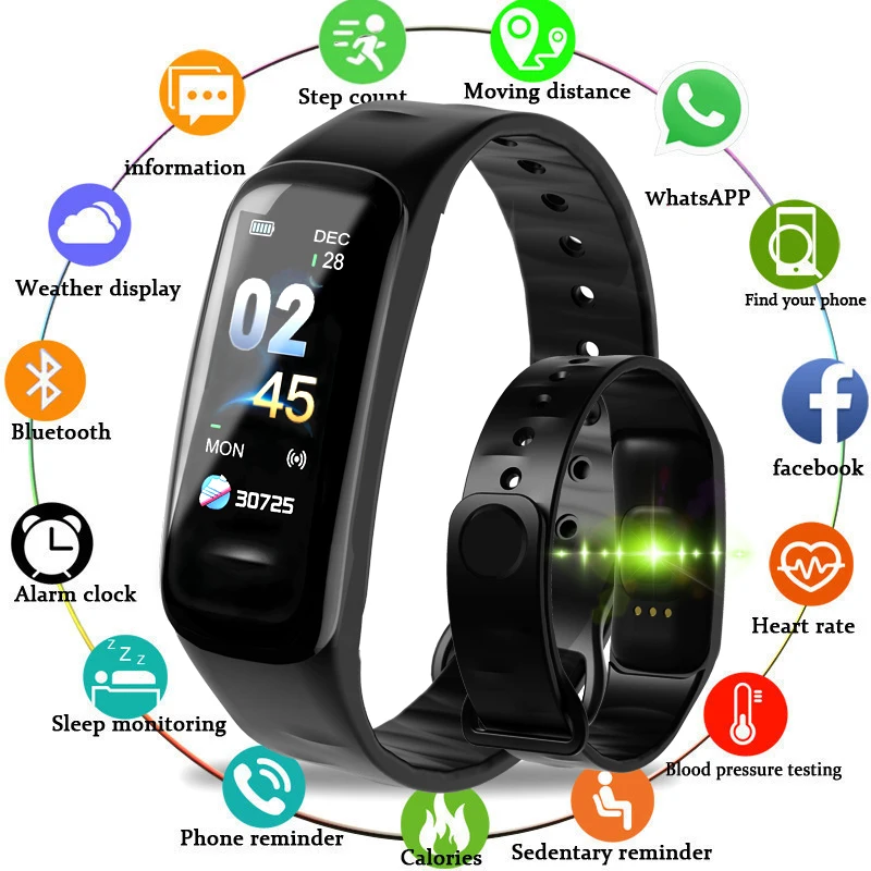 New Fitness Smart watch Men Women Watches Heart Rate Blood Pressure Monitor Pedometer Tracker Smart bracelet Sport watch woman
New Fitness Smart watch Men Women Watches Heart Rate Blood Pressure Monitor Pedometer Tracker Smart bracelet Sport watch woman