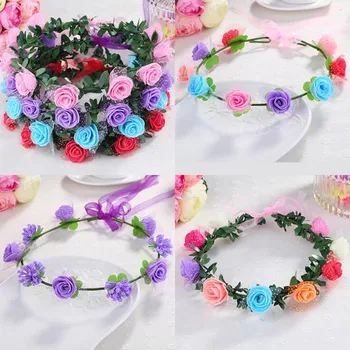 New Foam Flower Headband Children Adults Floral Garland Wreath Headdress Hair Accessory Halloween Party Favor Gift Wedding
New Foam Flower Headband Children Adults Floral Garland Wreath Headdress Hair Accessory Halloween Party Favor Gift Wedding