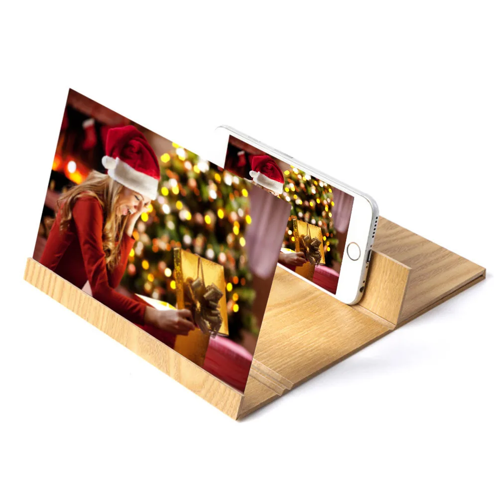12 inch 3D Phone Video Screen magnifying glass Folding Bracket Christmas Gifts Stereoscopic Amplifying Phone Stand Car Monitors
12 inch 3D Phone Video Screen magnifying glass Folding Bracket Christmas Gifts Stereoscopic Amplifying Phone Stand Car Monitors