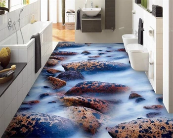beibehang Dream papel de parede fashion advanced PVC wallpaper water cobblestone living room bathroom 3d flooring tiles tapety
beibehang Dream papel de parede fashion advanced PVC wallpaper water cobblestone living room bathroom 3d flooring tiles tapety