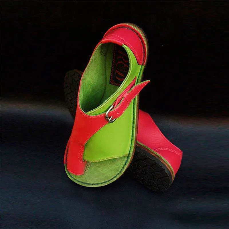 Summer Slippers For Women European And American Style Color Matching Buckle Set Soft Leisure Female Sandals Beach Shoes M#21
Summer Slippers For Women European And American Style Color Matching Buckle Set Soft Leisure Female Sandals Beach Shoes M#21