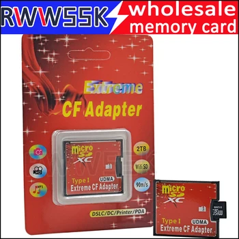 Original retail package Micro SD SDHC SDXC TF to CF Adapter MicroSD to Compact Flash Type I
Original retail package Micro SD SDHC SDXC TF to CF Adapter MicroSD to Compact Flash Type I