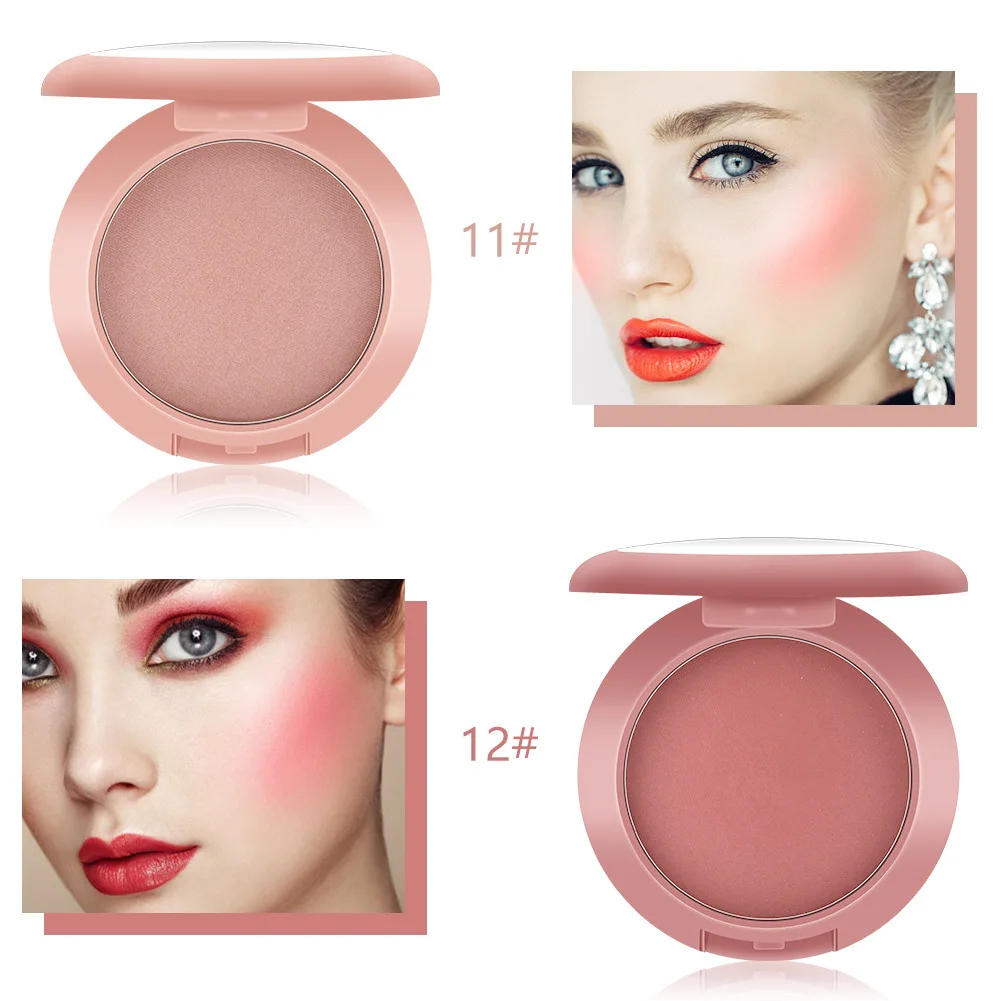 12Colors Matte Mineral Makeup Blush Powder Cheek Face Blusher Brighten Face Base Blush Palette Pressed Foundation CosmeticsTSLM1
12Colors Matte Mineral Makeup Blush Powder Cheek Face Blusher Brighten Face Base Blush Palette Pressed Foundation CosmeticsTSLM1