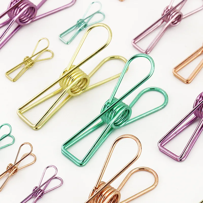 10Pcs Creative Paper Fish Tail Clips Office Metal Binder Clips Hollow Out Bills Organizer Colorful Hollow Out Metal Binder Clips
10Pcs Creative Paper Fish Tail Clips Office Metal Binder Clips Hollow Out Bills Organizer Colorful Hollow Out Metal Binder Clips