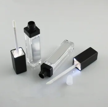 8ml Top Grade black Empty Lip Gloss Tube, Square Silver Lip Gloss Refillable Bottles,Plastic Liquid Lipstick Container
8ml Top Grade black Empty Lip Gloss Tube, Square Silver Lip Gloss Refillable Bottles,Plastic Liquid Lipstick Container