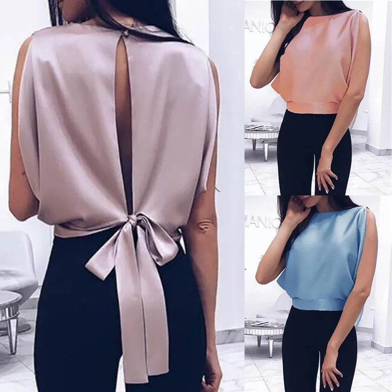 Women Blouse 2019 Spring Summer Sexy Tops Bowknot Shirts Casual Loose Plus Size Blusas
Women Blouse 2019 Spring Summer Sexy Tops Bowknot Shirts Casual Loose Plus Size Blusas