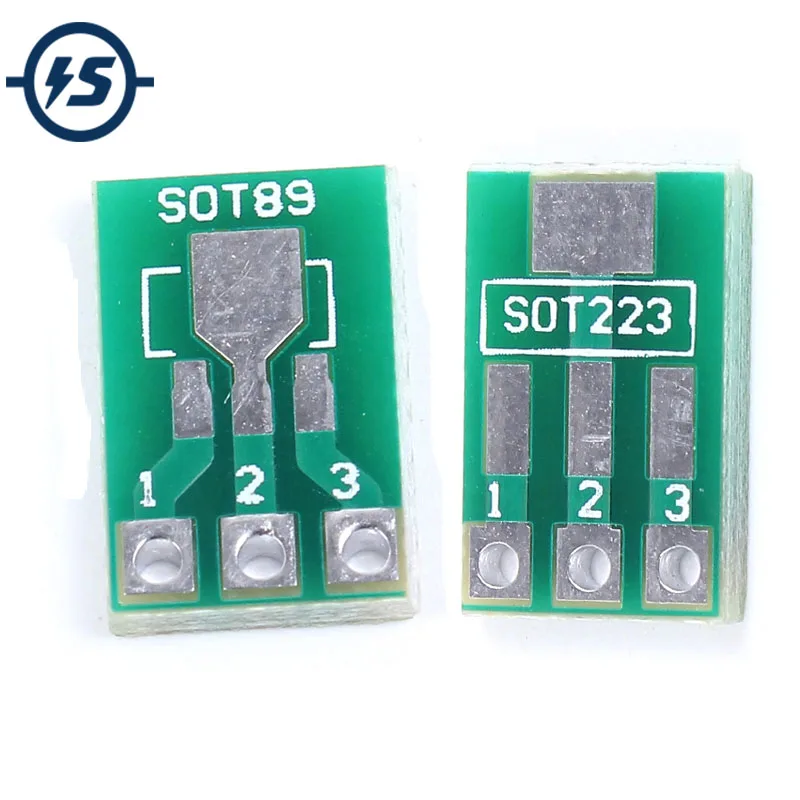 50pcs SOT89 To DIP SOT223 To DIP Adapter Board Transfer Plate Pinboard 1.5mm Pitch Pin Space Test PCB Electronic Circuirt Board
50pcs SOT89 To DIP SOT223 To DIP Adapter Board Transfer Plate Pinboard 1.5mm Pitch Pin Space Test PCB Electronic Circuirt Board
