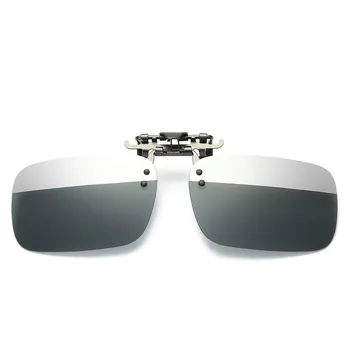 Clip-on Sunglasses Unisex Polarized Frameless Rectangle Lens Flip Up Clip on Prescription Sunglasses Eyeglass Two Color Lens
Clip-on Sunglasses Unisex Polarized Frameless Rectangle Lens Flip Up Clip on Prescription Sunglasses Eyeglass Two Color Lens