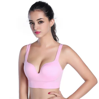 Girl Fitness Push Up Workout Racer Back Bra Sexy Women Bra Seamless Wireless Casual Tank Top
Girl Fitness Push Up Workout Racer Back Bra Sexy Women Bra Seamless Wireless Casual Tank Top