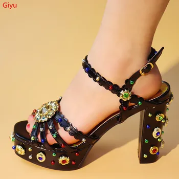 doershow African Wedding Shoes Open Toe Ladies Sandals Shoes Party Wedding Shoes Decorated with Rhinestone Nigerian Shoes!SGF1-3
doershow African Wedding Shoes Open Toe Ladies Sandals Shoes Party Wedding Shoes Decorated with Rhinestone Nigerian Shoes!SGF1-3