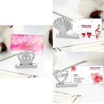 Love Crown Shell Shape Table Place Card Holder Name Number Card Clip Wedding Souvenirs Favor Party Decoration Supplies
Love Crown Shell Shape Table Place Card Holder Name Number Card Clip Wedding Souvenirs Favor Party Decoration Supplies