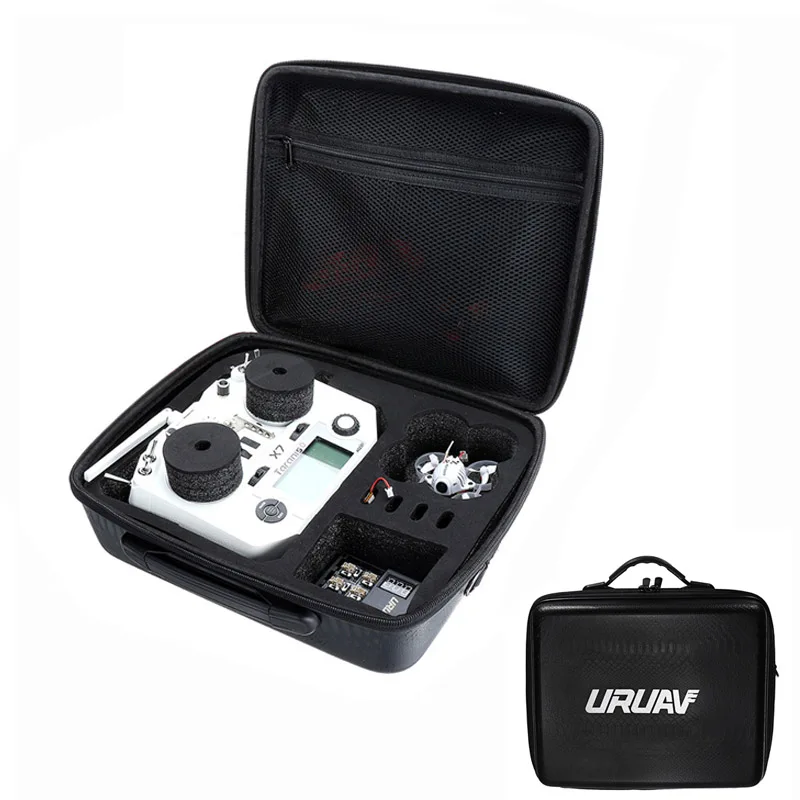 URUAV UR1 Handbag Shoulder Bag Carrying Suit Case for Frsky Transmitter Remote Control URUAV UR65 US65 TRASHCAN Mobula7
URUAV UR1 Handbag Shoulder Bag Carrying Suit Case for Frsky Transmitter Remote Control URUAV UR65 US65 TRASHCAN Mobula7